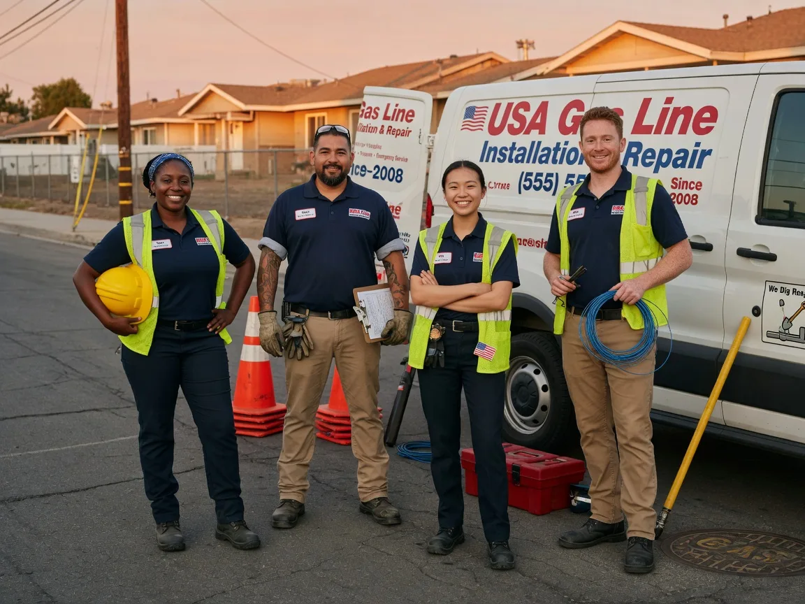 Gas Line Installation company in Uniontown, WA